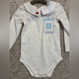 Bella Bliss Peter Pan Collar Onesie with Firetruck